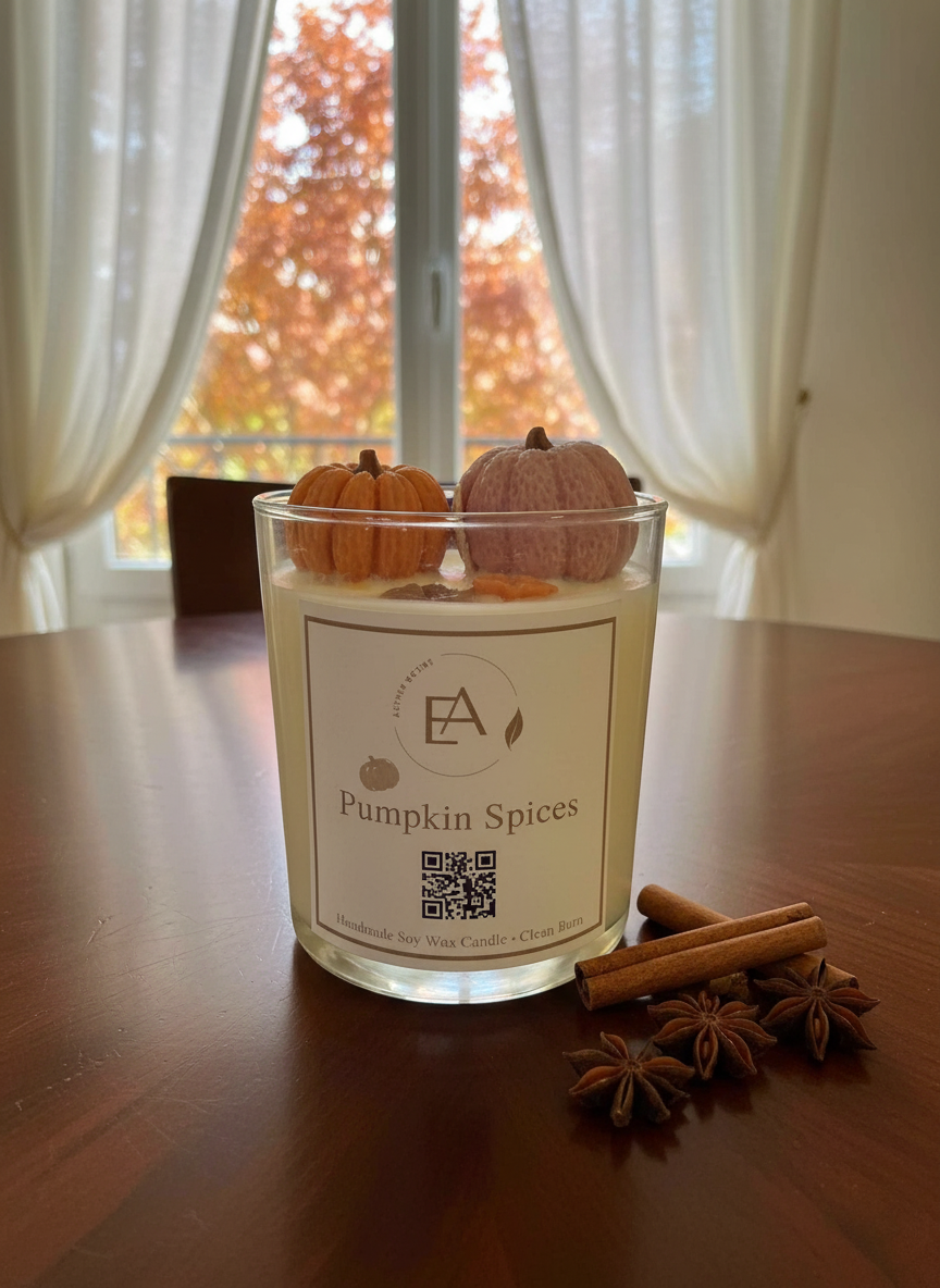 Pumpkin σε γυάλινο δοχείο