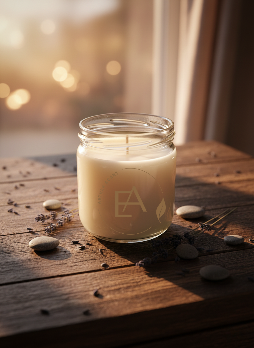 Αρωματικό κερί σε βαζάκι 380γρ