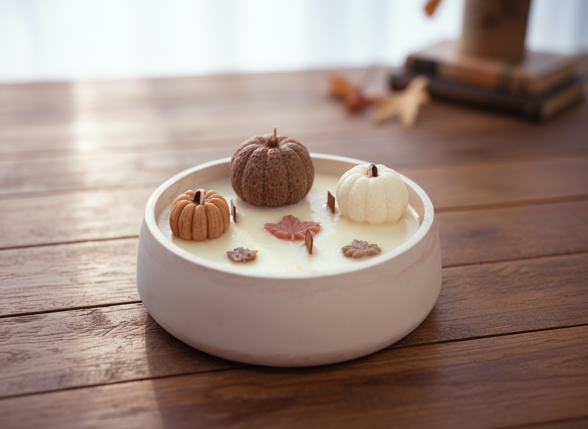 Μεγάλο κερί Pumpkin